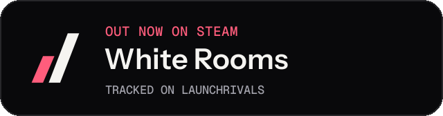 Dark launch badge for White Rooms