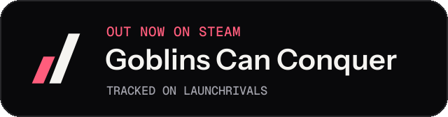 Dark launch badge for Goblins Can Conquer