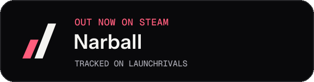 Dark launch badge for Narball