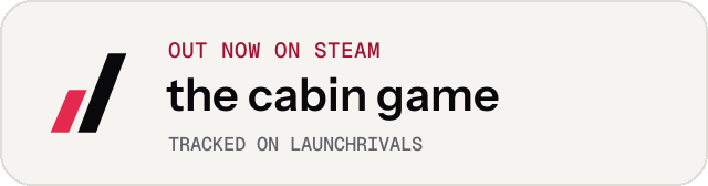 Light launch badge for the cabin game