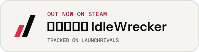 Light launch badge for 挂机破坏神 IdleWrecker