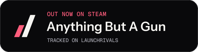 Dark launch badge for Anything But A Gun