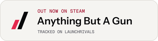 Light launch badge for Anything But A Gun