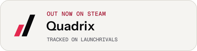 Light launch badge for Quadrix