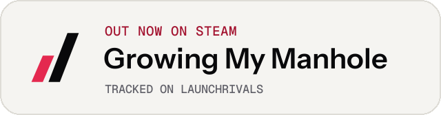 Light launch badge for Growing My Manhole
