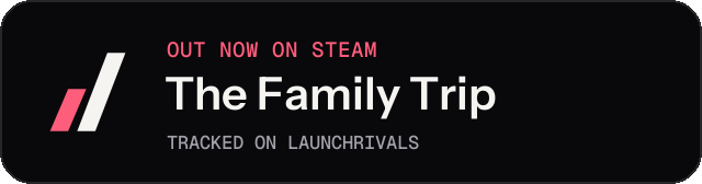 Dark launch badge for The Family Trip