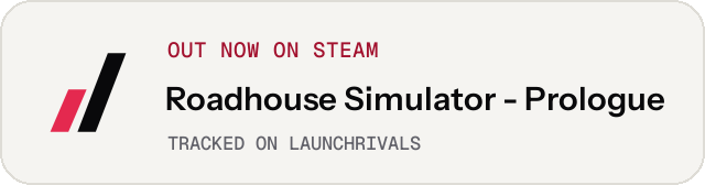 Light launch badge for Roadhouse Simulator - Prologue