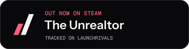 Dark launch badge for The Unrealtor