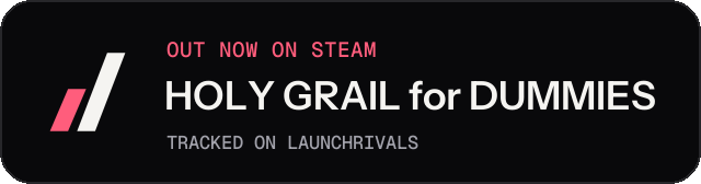 Dark launch badge for HOLY GRAIL for DUMMIES