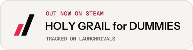 Light launch badge for HOLY GRAIL for DUMMIES