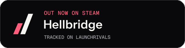 Dark launch badge for Hellbridge