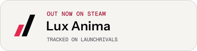 Light launch badge for Lux Anima