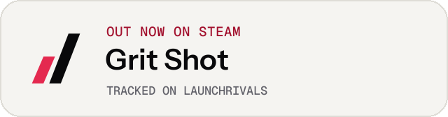 Light launch badge for Grit Shot