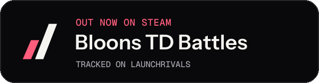 Dark launch badge for Bloons TD Battles