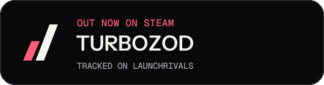 Dark launch badge for TURBOZOD