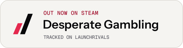 Light launch badge for Desperate Gambling