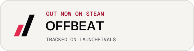 Light launch badge for OFFBEAT