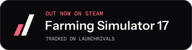 Dark launch badge for Farming Simulator 17