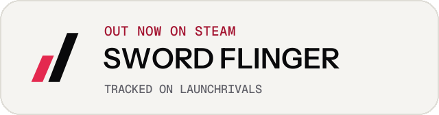Light launch badge for SWORD FLINGER