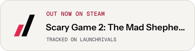 Light launch badge for Scary Game 2: The Mad Shepherd