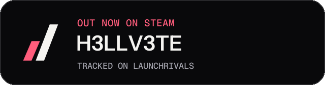 Dark launch badge for H3LLV3TE