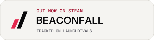 Light launch badge for BEACONFALL