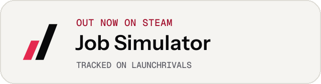 Light launch badge for Job Simulator