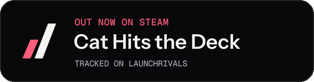 Dark launch badge for Cat Hits the Deck