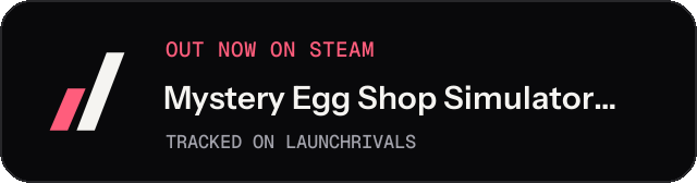 Dark launch badge for Mystery Egg Shop Simulator - Prologue