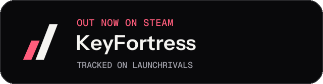 Dark launch badge for KeyFortress