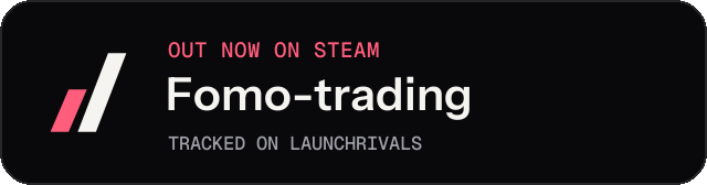 Dark launch badge for Fomo-trading