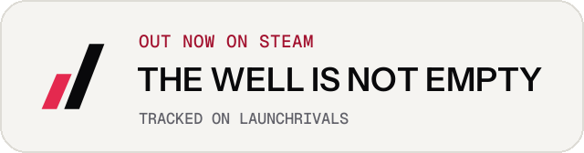 Light launch badge for THE WELL IS NOT EMPTY