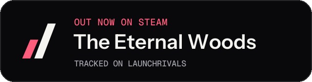 Dark launch badge for The Eternal Woods