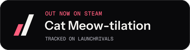 Dark launch badge for Cat Meow-tilation