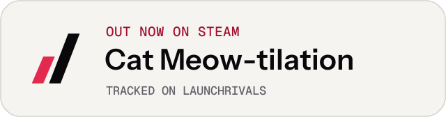 Light launch badge for Cat Meow-tilation