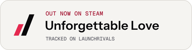 Light launch badge for Unforgettable Love
