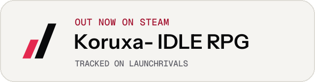 Light launch badge for Koruxa- IDLE RPG