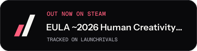 Dark launch badge for EULA ~2026 Human Creativity Report~
