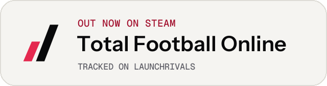 Light launch badge for Total Football Online