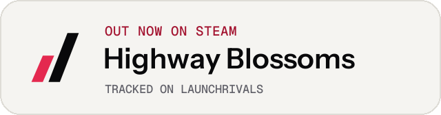 Light launch badge for Highway Blossoms