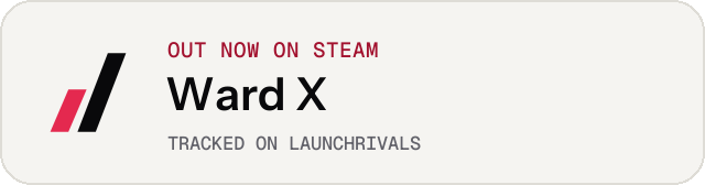 Light launch badge for Ward X