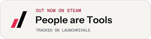 Light launch badge for People are Tools