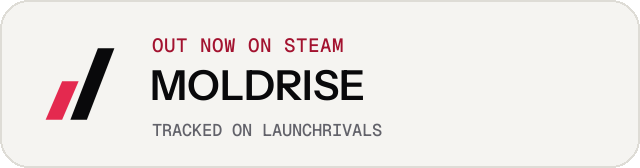 Light launch badge for MOLDRISE