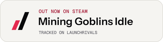 Light launch badge for Mining Goblins Idle