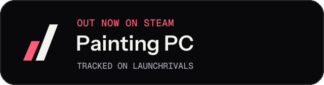 Dark launch badge for Painting PC