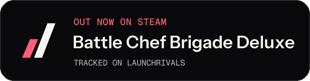 Dark launch badge for Battle Chef Brigade Deluxe