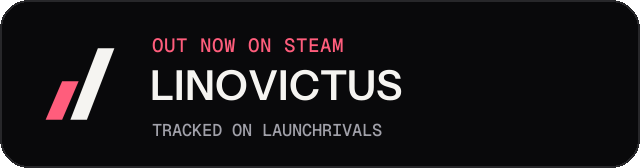 Dark launch badge for LINOVICTUS