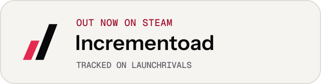 Light launch badge for Incrementoad