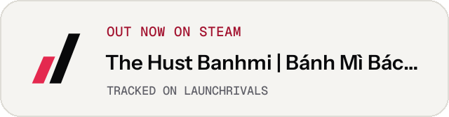 Light launch badge for The Hust Banhmi | Bánh Mì Bách Khoa