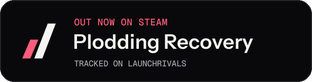 Dark launch badge for Plodding Recovery